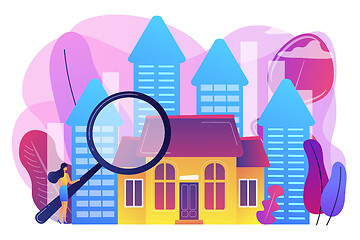 Image showing Real estate concept vector illustration.