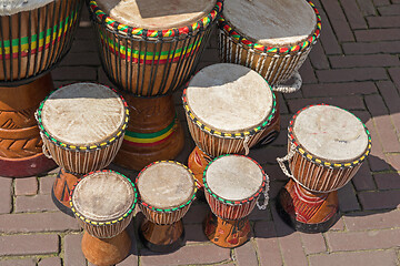 Image showing Hand Held Drums