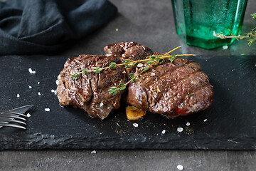 Image showing freshly grilled steak