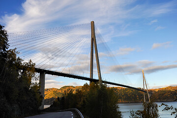 Image showing Bridge over Skarnsundet