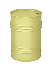 Image showing Olive oil drum