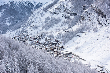 Image showing Zermatt valley