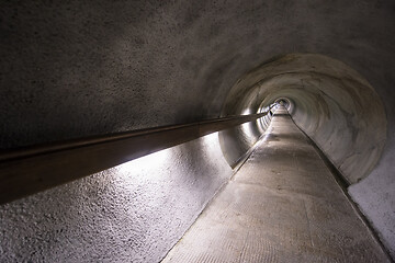 Image showing underground tunnel for pedestrians