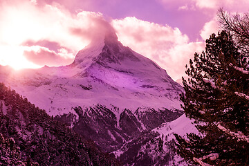 Image showing mountain matterhorn