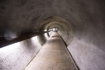 Image showing underground tunnel for pedestrians