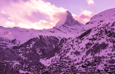 Image showing mountain matterhorn