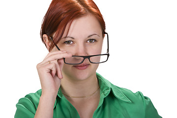 Image showing Girl with glasses