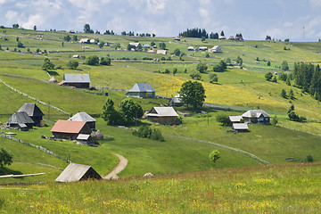 Image showing Romanian Mountain Village