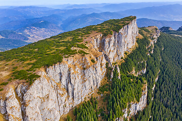 Image showing Rock wall mountain