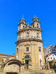 Image showing Pilgrim church in Pontevedra