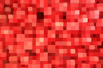 Image showing creative abstract red texture