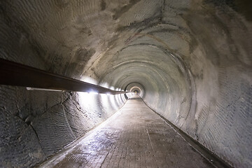 Image showing underground tunnel for pedestrians