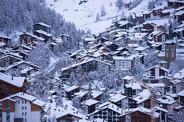 Image showing Zermatt valley