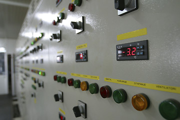 Image showing industrial switch panel