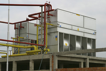 Image showing industrial cooling compressor