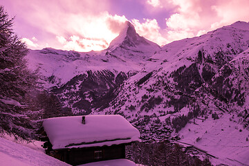 Image showing mountain matterhorn