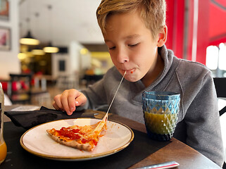 Image showing Cheese is his favourite ingredient