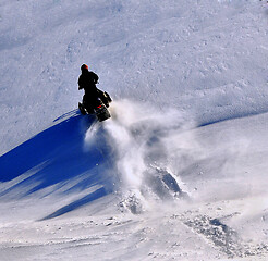 Image showing Snow scooter eldorado