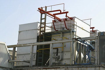 Image showing industrial cooling compressor