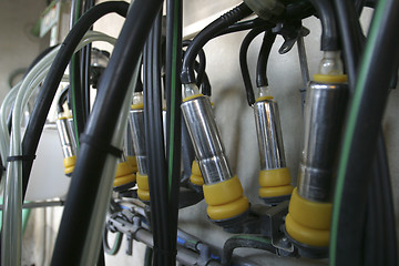 Image showing suction Milking Machines