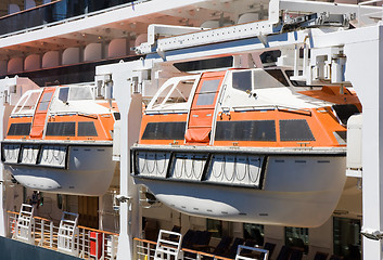 Image showing Life Boats