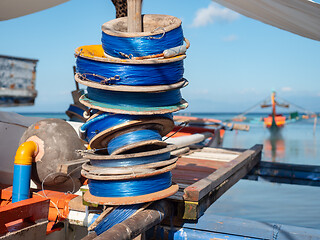 Image showing Fishing lines in the Philippines