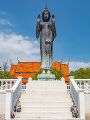 Image showing Wat Khun Samut Chin, a Buddhist temple in Thailand.