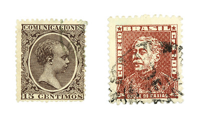 Image showing Old stamps