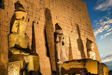 Image showing The ancient Luxor temple