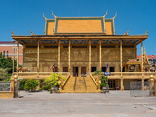 Image showing Wat Kean Kliang, a Buddhist temple in Phnom Penh