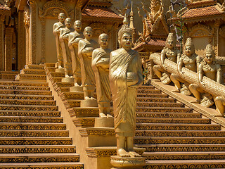 Image showing Wat Kean Kliang, a Buddhist temple in Phnom Penh