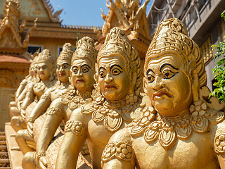 Image showing Wat Kean Kliang, a Buddhist temple in Phnom Penh