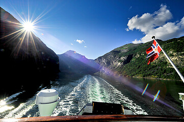 Image showing Geirangerfjorden