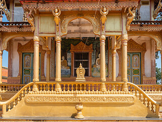 Image showing Mongkol Serei Kien Khleang, a Buddhist temple in Phnom Penh