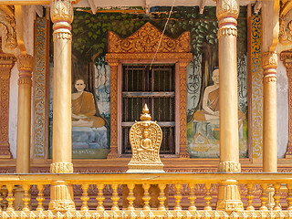 Image showing Mongkol Serei Kien Khleang, a Buddhist temple in Phnom Penh