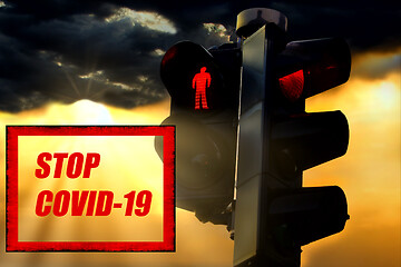 Image showing Stop Covid-19 Concept