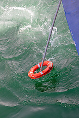 Image showing Catching Life Ring