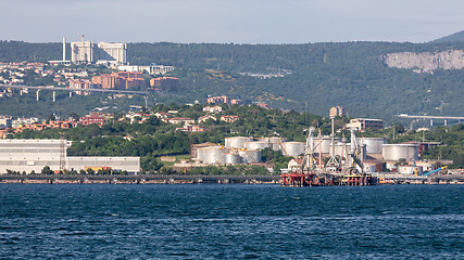 Image showing Oil Terminal Trieste