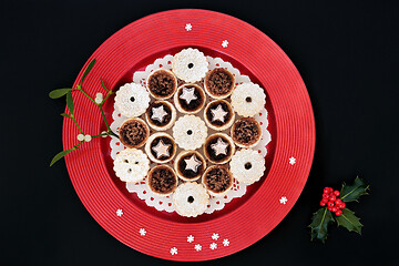 Image showing Luxury Christmas Mince Pies