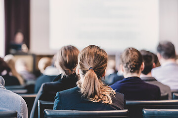 Image showing Audience in the lecture hall.