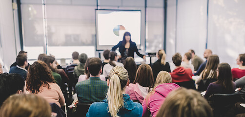 Image showing Lecture at university.