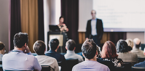 Image showing Audience in the lecture hall.