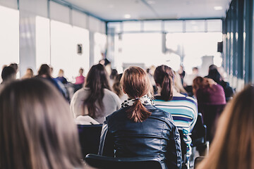 Image showing Audience in the lecture hall.