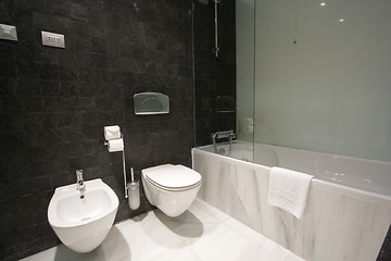 Image showing fancy bathroom