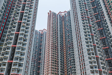 Image showing Residential building to the sky in Hong Kong