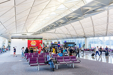 Image showing Hong Kong international airport, Hong Kong, September 2016 -: De