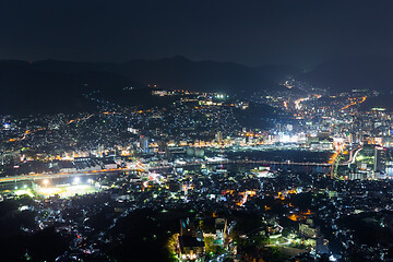 Image showing Nagasaki skyline