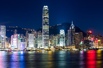 Image showing Hong Kong at night