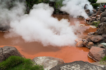 Image showing Blood pond hell in Beppu city