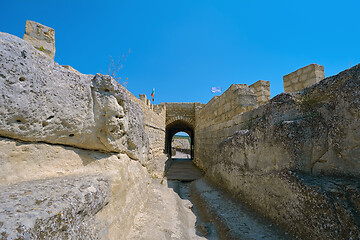 Image showing Entrance to the Ovech Fortress